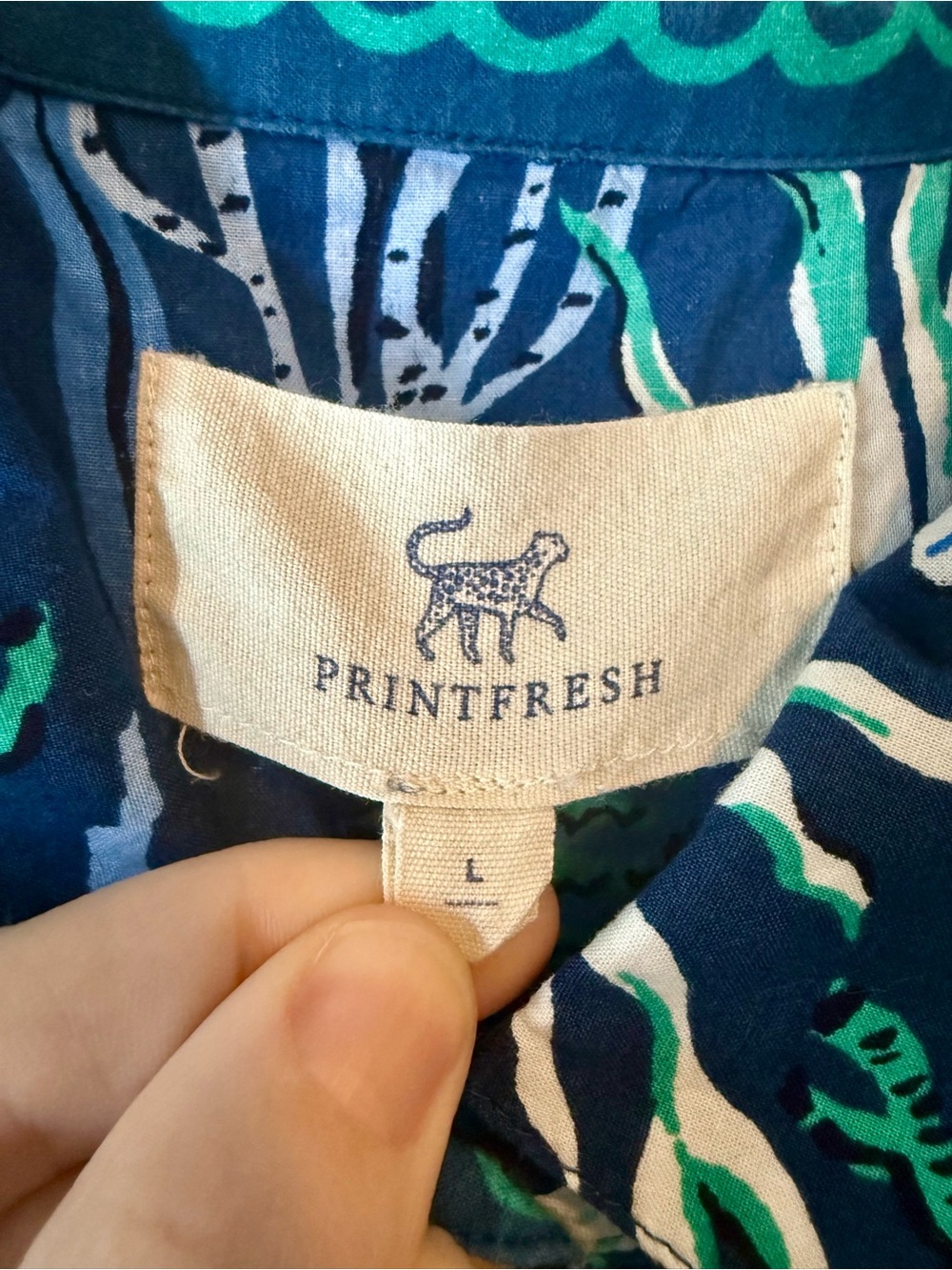 Printfresh Oceania - Easy Elegance Dress - Large - Picture 3 of 3